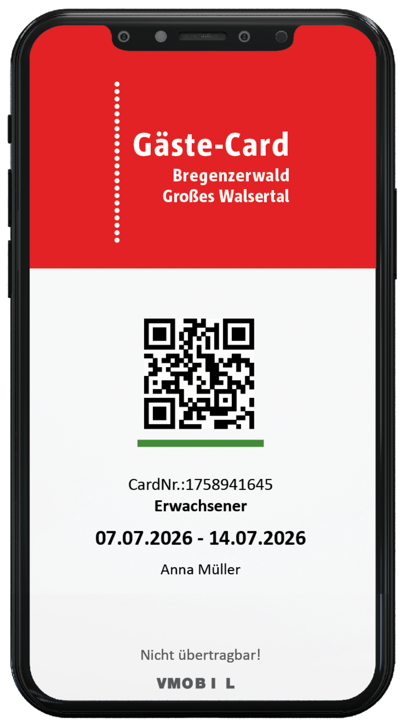 Der Walser - Digital Guest Card Der Walser - Digital Guest Card