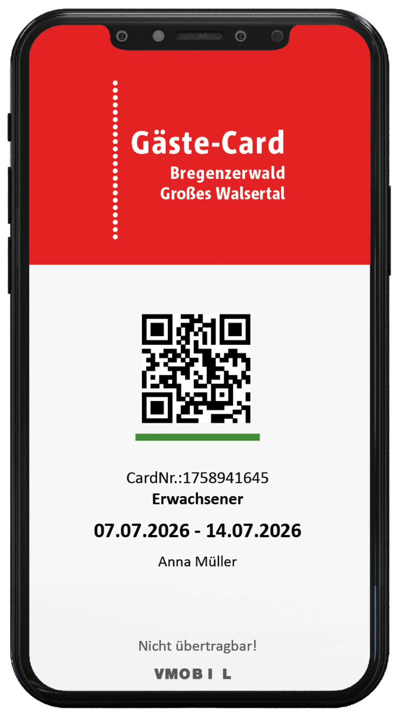 Der Walser - Digital4e Gäste-Card