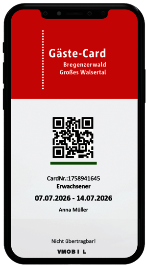 Der Walser - Digital Guest Card Der Walser - Digital Guest Card